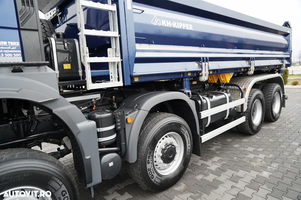 MAN TGS 41.480 / 8x6 / BASCULANĂ SPATE / MANUAL / NOU NOU / KH-KIPPER / - 22