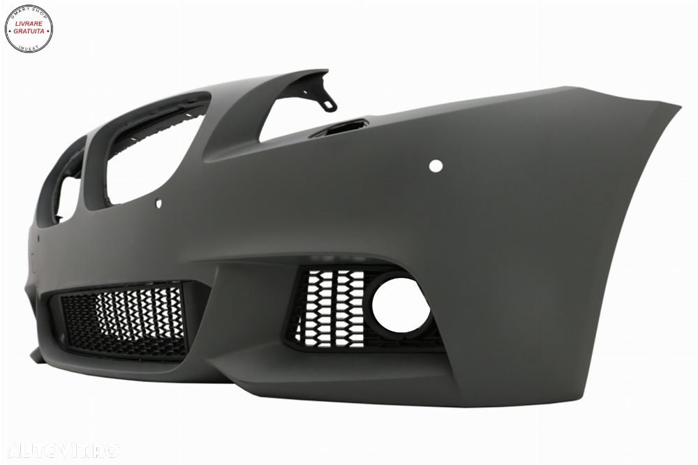 Bara Fata cu Grile Centrale BMW Seria 5 F10 F11 Non LCI (07.2010-2013) Sedan Touri- livrare gratuita - 5
