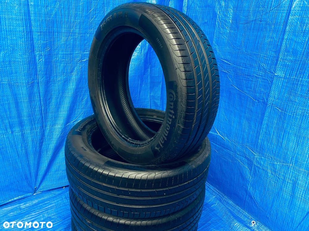 OPONA 18 OPONY LETNIE LATO KOMPLET OPON 4SZT CONTINENTAL PREMIUM CONTACT 6  215/55R18 95H BIEŻNIK 5,9MM  ROCZNIK 2022 - 4