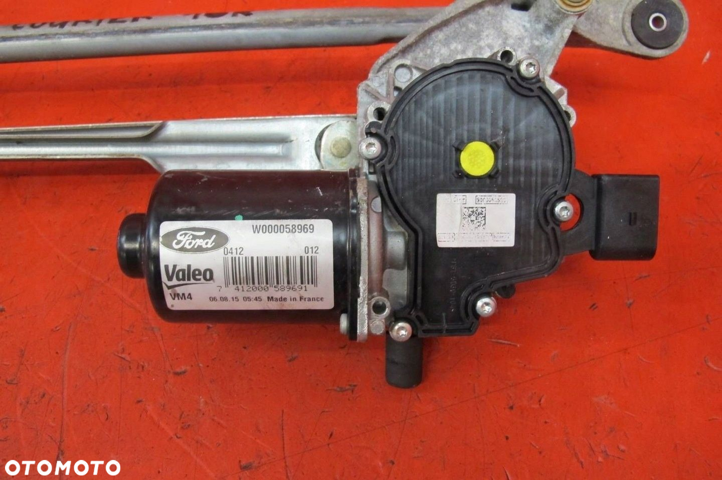 FORD TOURNEO COURIER 14- MECHANIZM SILNICZEK WYCIERACZEK PRZÓD EUROPA - 2