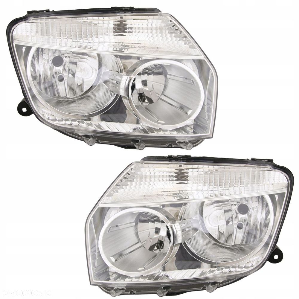 Reflektor Lampa Przód Dacia Duster hs I 1 2010-2013 kpl - 1