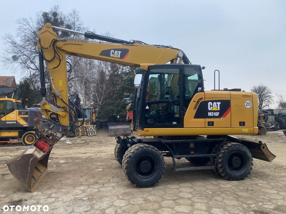 Caterpillar CAT M316F, 2017 ROK, 7200 MTH, Z NIEMIEC - 8