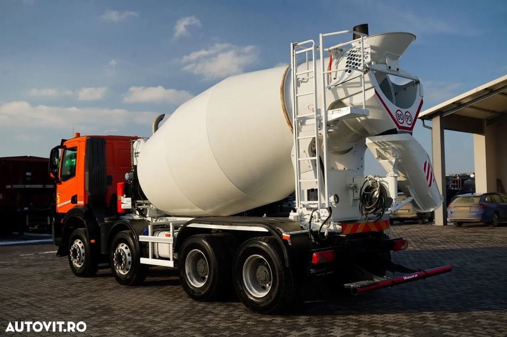 Iveco X-WAY 420 / 8X4 / 9 MIXER CUBIC / SCHWING STETTER / AUTOMAT / EURO 6 - 4