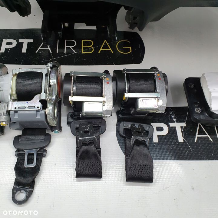 AUDI TT 8S DESKA ROZDZIELCZA KONSOLA KOKPIT PULPIT PODUSZKI AIRBAG AIR BAG PASY KIT SET - 9