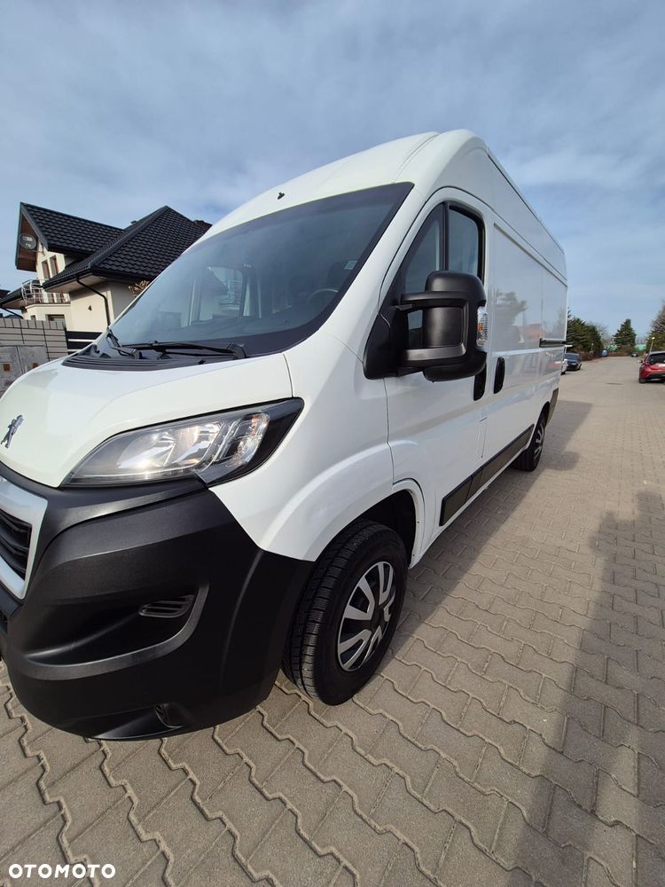 Peugeot BOXER L2H2 2018r 2xDrzwi Klima Webasto Kamera Ledy 100%Bezwypadkowy SUPER STAN - 16