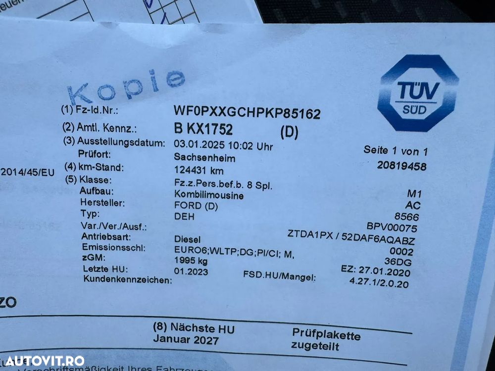 Ford Focus Turnier 1.5 EcoBlue Start-Stopp-System Aut. TITANIUM DESIGN - 9