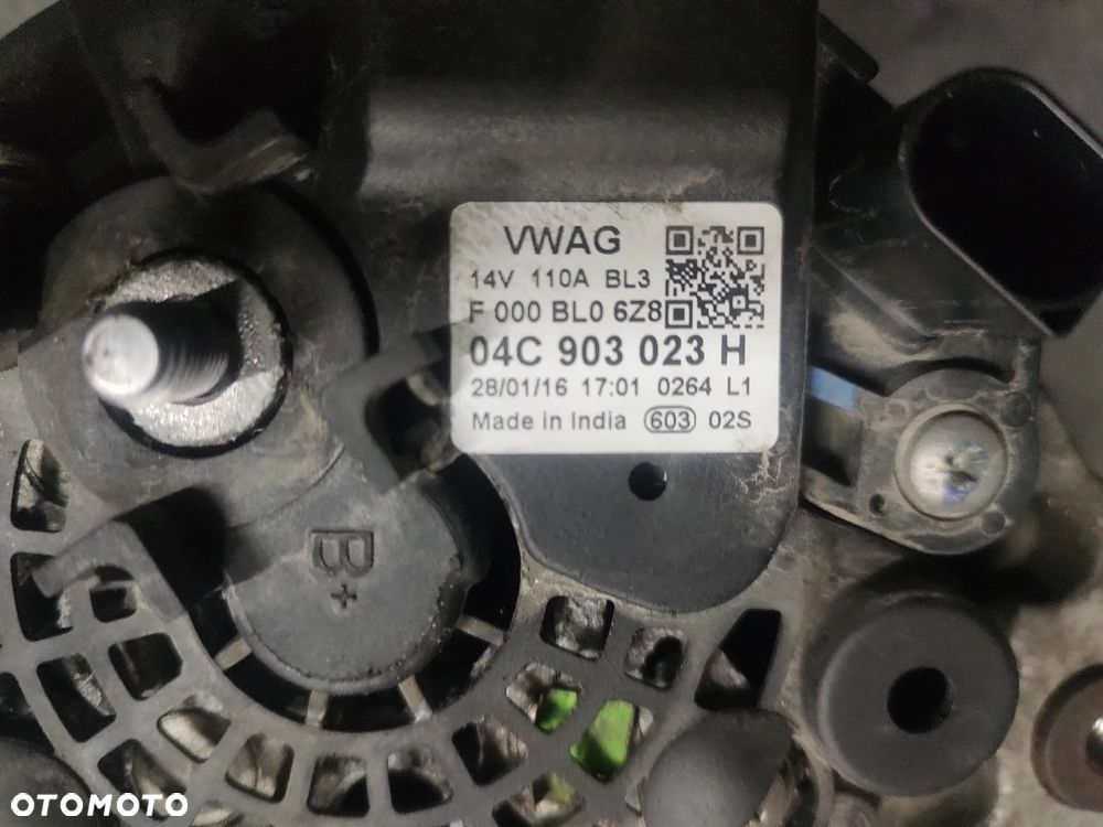 SEAT IBIZA IV 1,0 MPI ALTERNATOR 04C903023H - 3