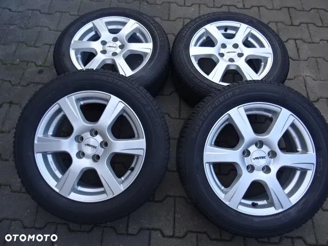 5x100x57 6Jx15 ET29 Seat Skoda VW Koła zimowe opony 185/60/15 - 1