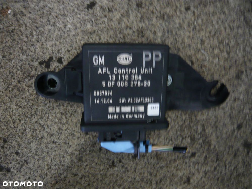 moduł sterownik świateł 13110384 opel astra h - 1