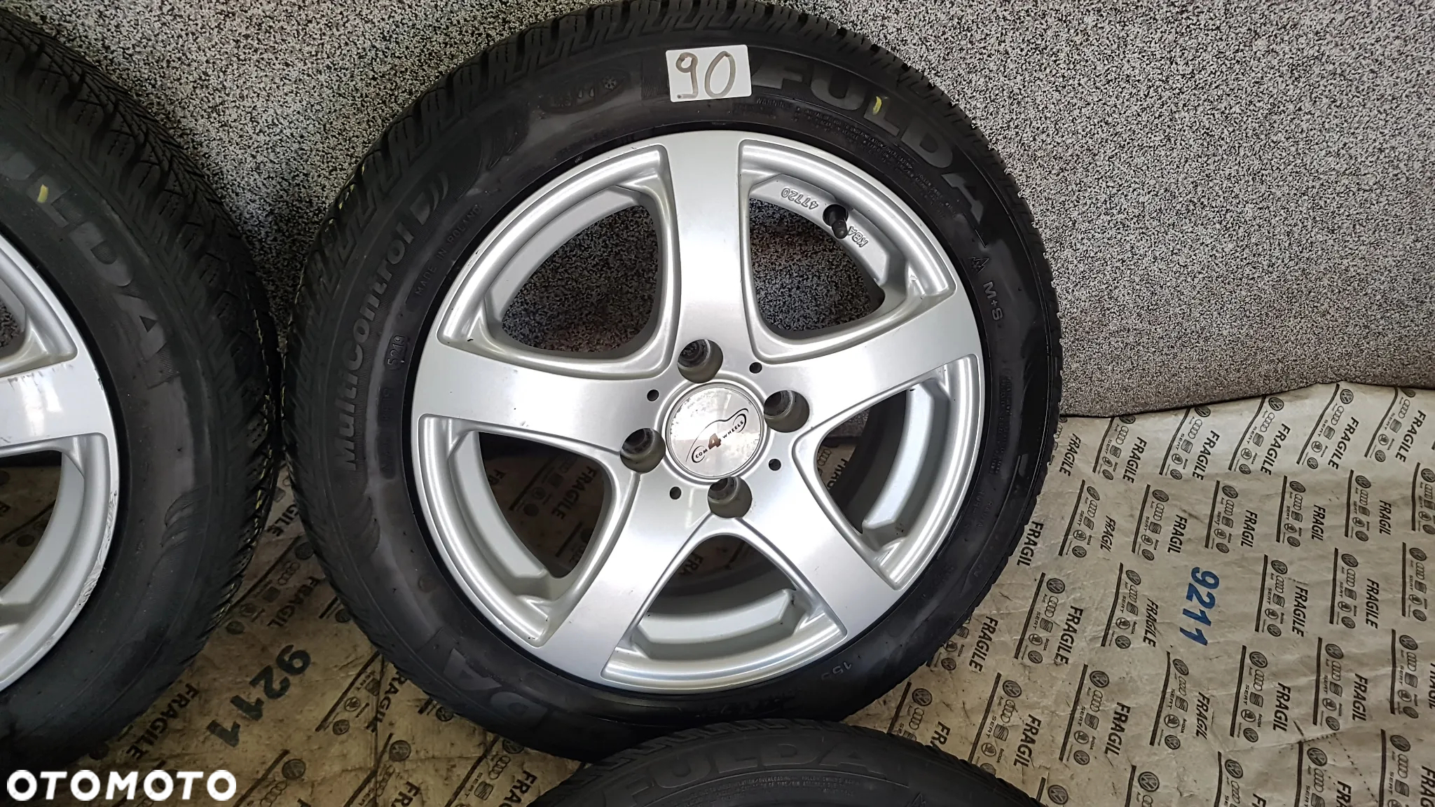 KOŁA CAŁOROCZNE CITROEN C1 TOYOTA AYGO PEUGOT 1008 4X100 155/65R14 5,5JX14 ET35 - 15