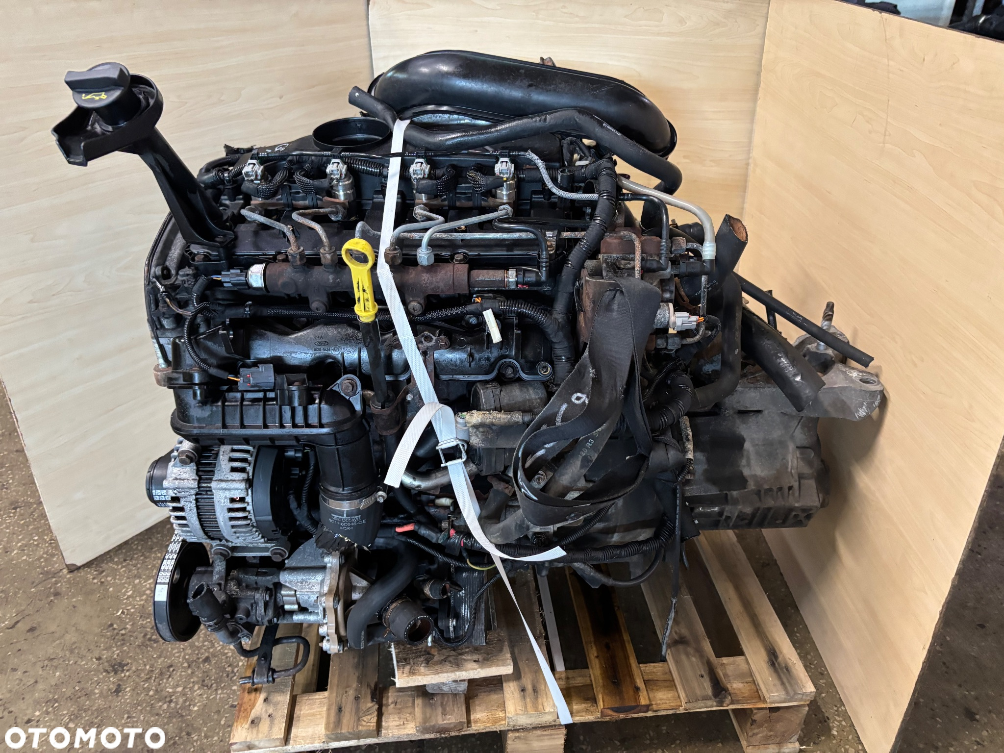 Silnik kompletNY  Ford Transit 2.2 TDCi QVFA 2008r film video - 4