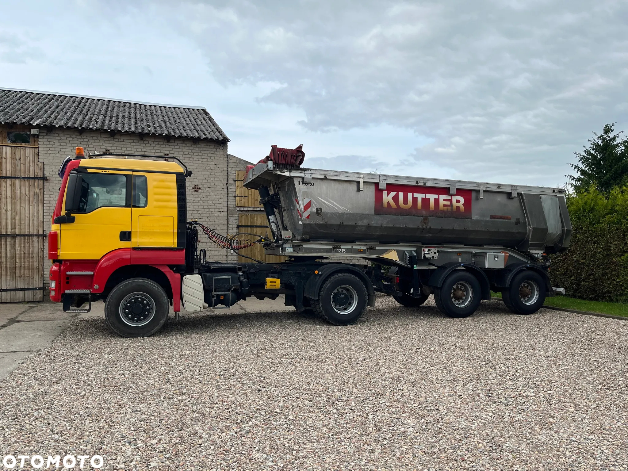 Schwarzmuller SM K Serie rynna 4500kg wkładka stalowa Hardox naczepa wywrotka - 8
