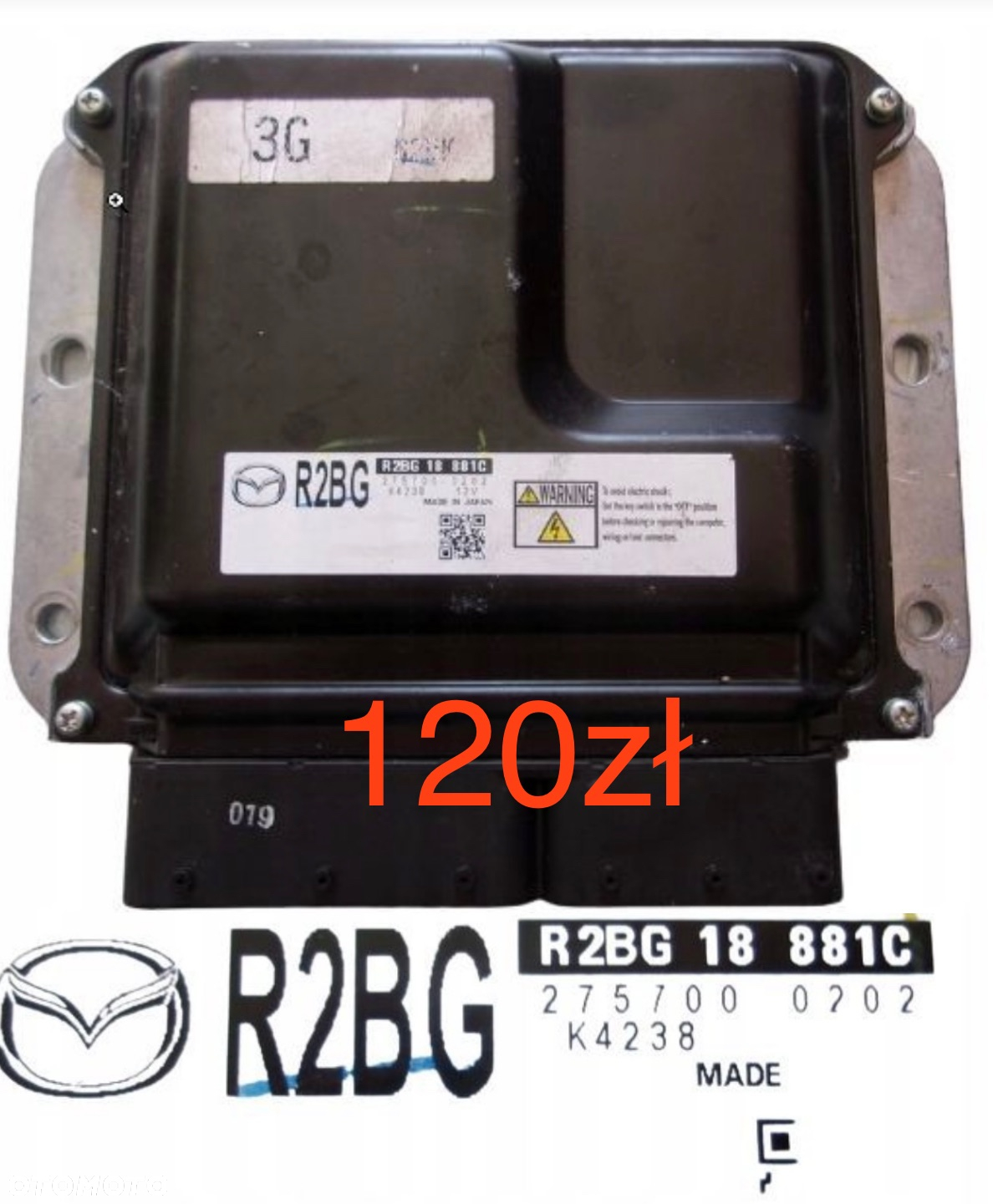 Sterownik komputer silnika Seat Leon Audi A1 1.4TFSi A3 A4 VW Golf 4 5 Bora 1.9 ARL 2.0TDI Passat B5 B6 B7 Skoda Superb Fiat Siena Palio 1.2 Mazda 6 2.2 CiTD Seat Exeo 2.0 TDi ORYGINAŁ. - 5