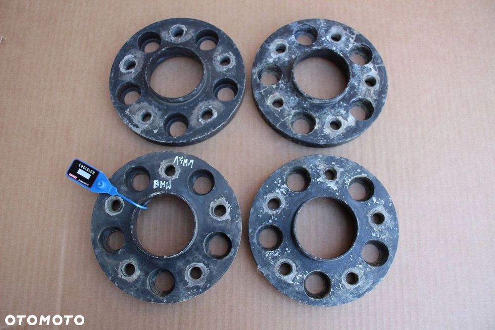 Dystanse do kół dystans 17mm 5x120 przykręcane BMW - 1