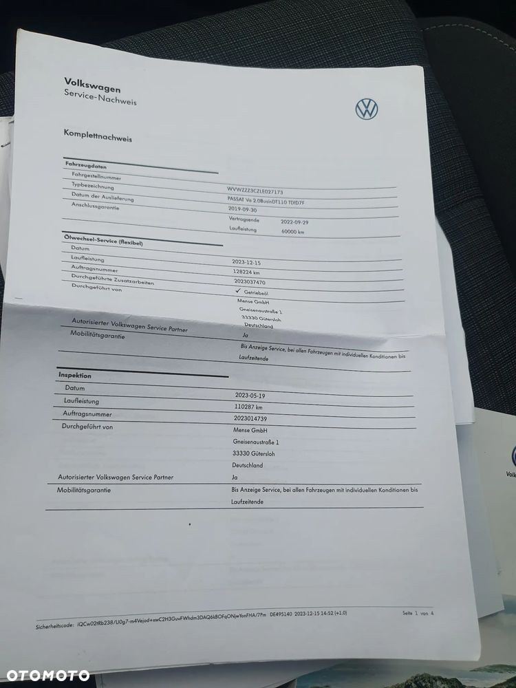 Volkswagen Passat 2.0 TDI SCR DSG Business - 22