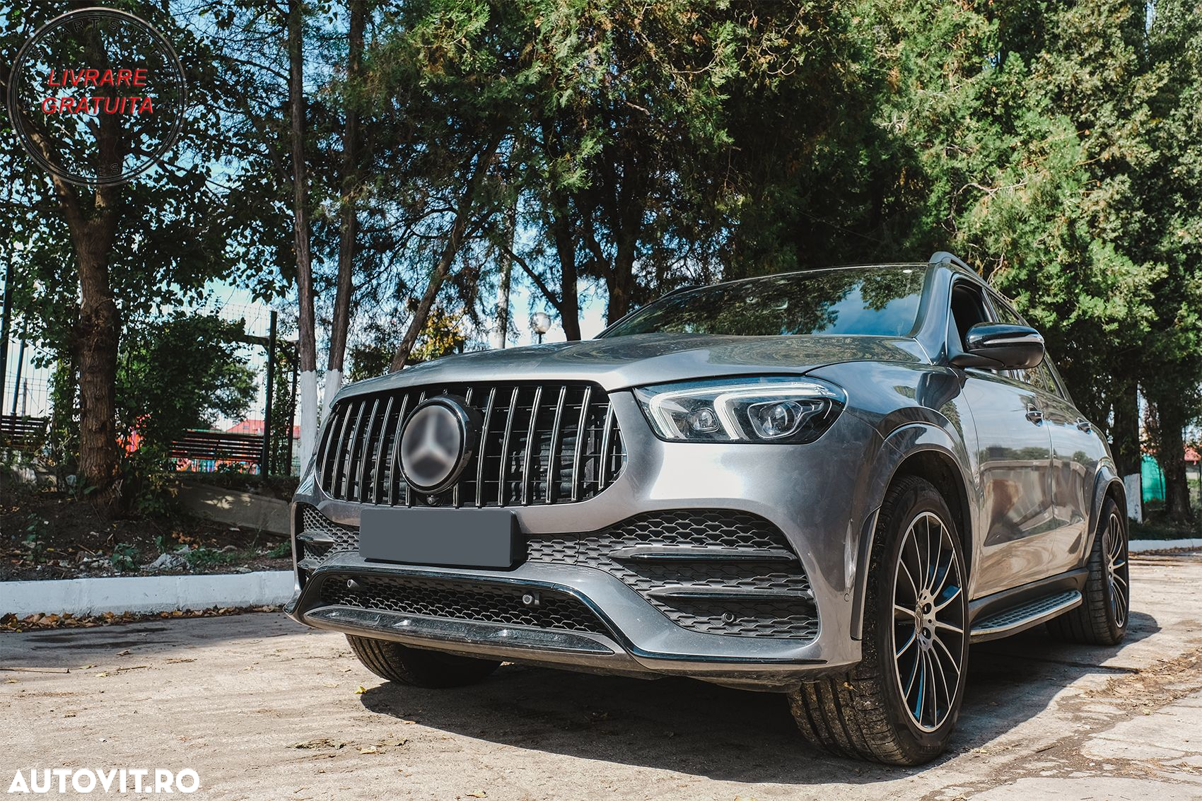 Grila Centrala Mercedes GLE SUV W167 V167 GLE Coupe C167 Sport Package (2019-Up) G- livrare gratuita - 8