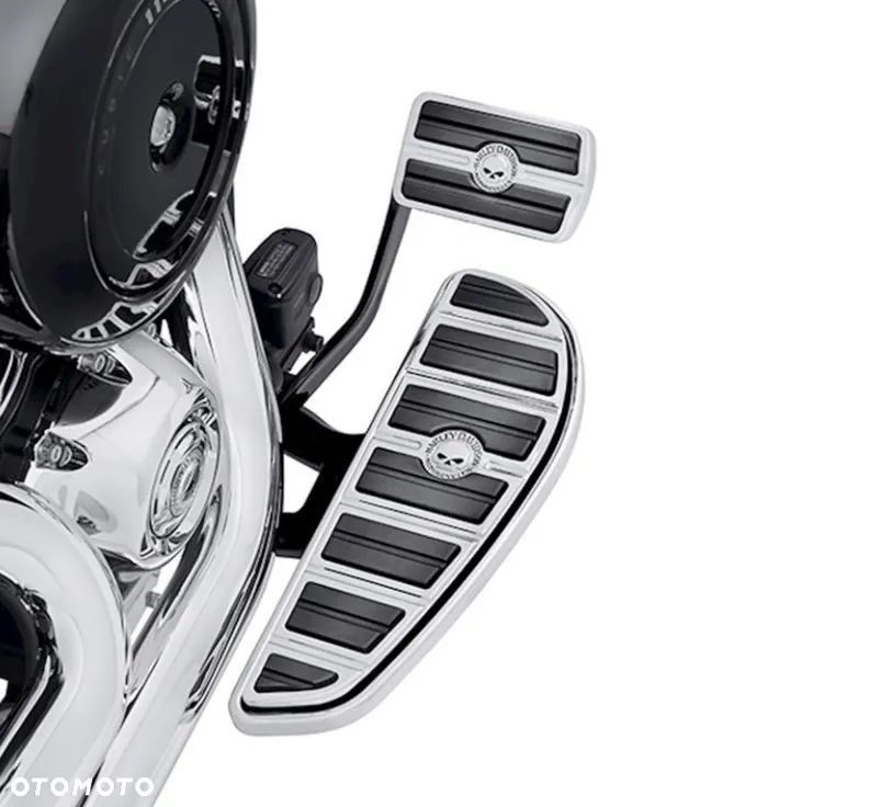 Harley Davidson Softail M8 Podesty Podłoga Wkłady Podłogi Willie G Skull - 1