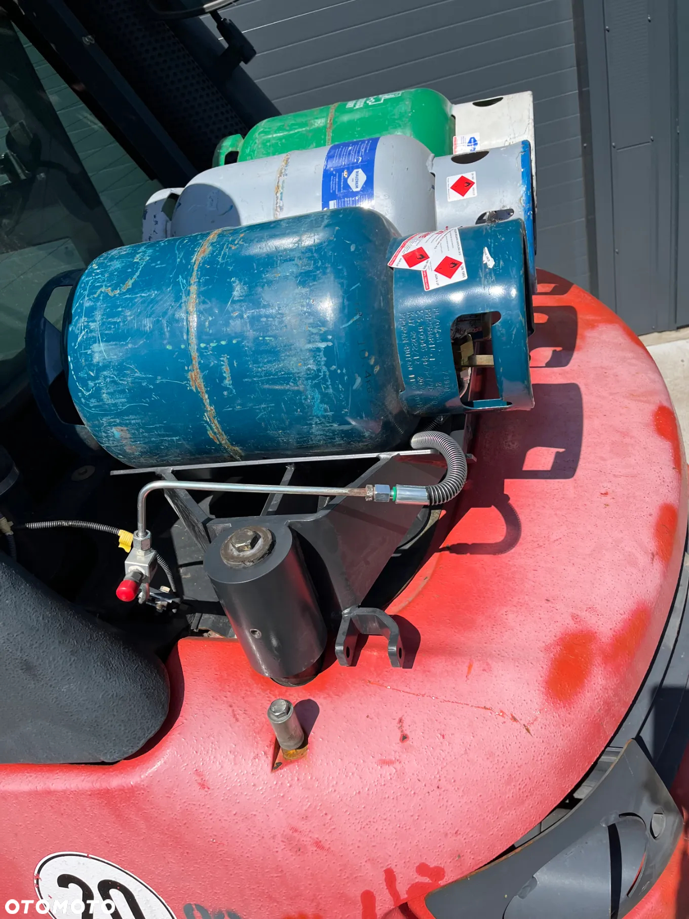 Linde H60-T 396-03 Gaz Kabina Klima Pozycjoner Przesuw boczny - 34