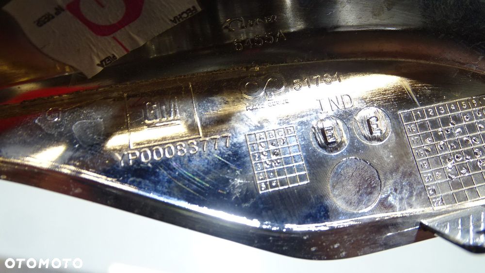 LISTWA ZDERZAKA CHROM OPEL GRANDLAND X   YP00083777 - 3