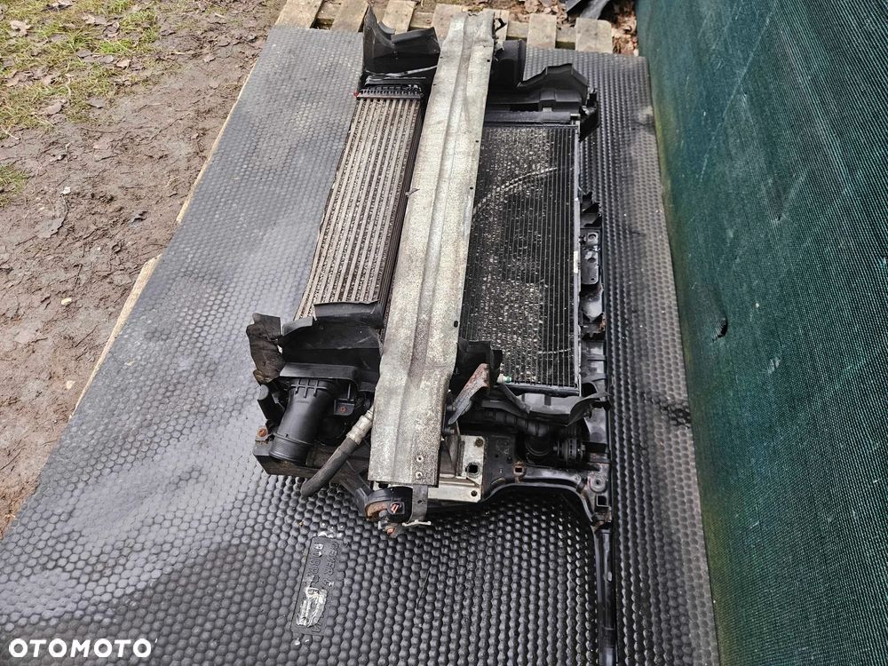 Pas Przedni Wzmocnienie Czołowe Belka Zderzaka Chłodnice Intercooler Wentylator 1.8 2.0 TFSI 2.0 TDI AUDI A4 B8 - 19