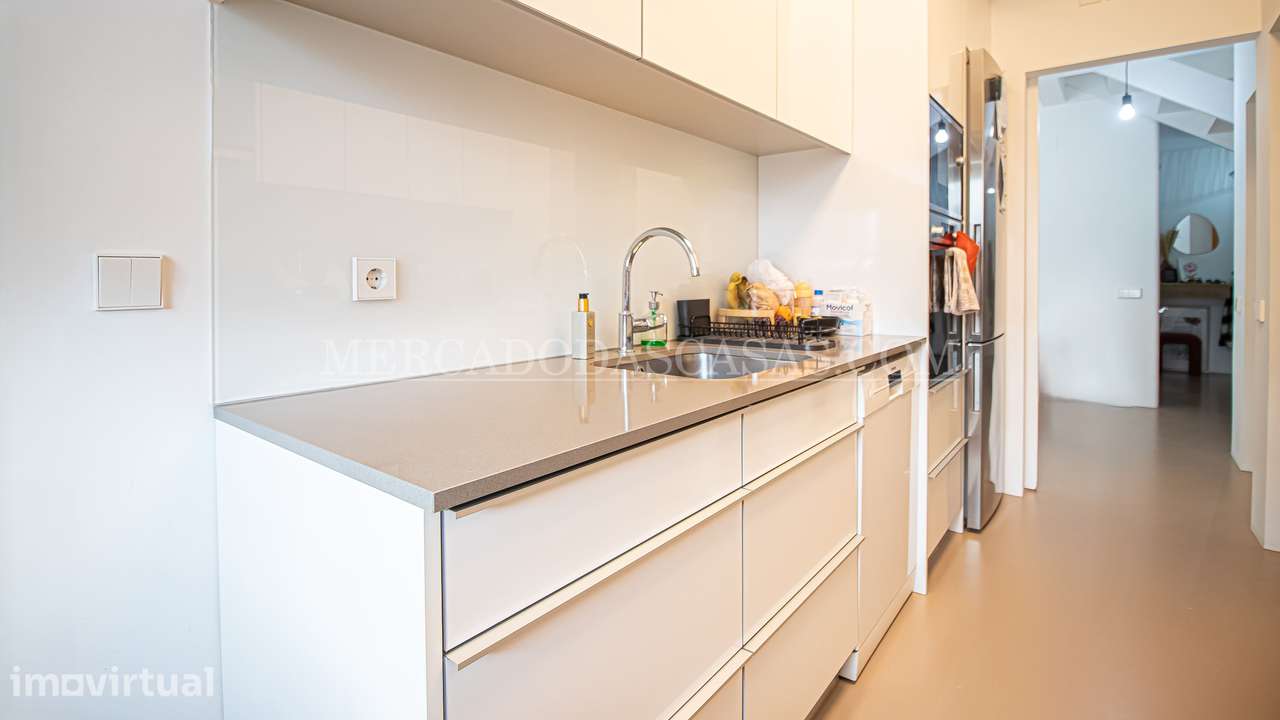 Apartamento T2+1 Terraço a Poente, Garagem. Centro Espinho - Grande imagem: 4/23
