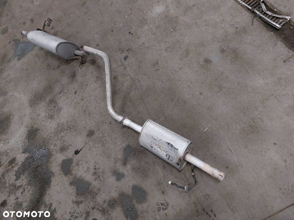 TŁUMIK WYDECH KOŃCOWY + ŚRODKOWY + SONDA MITSUBISHI COLT VI 1.3 16V - 6