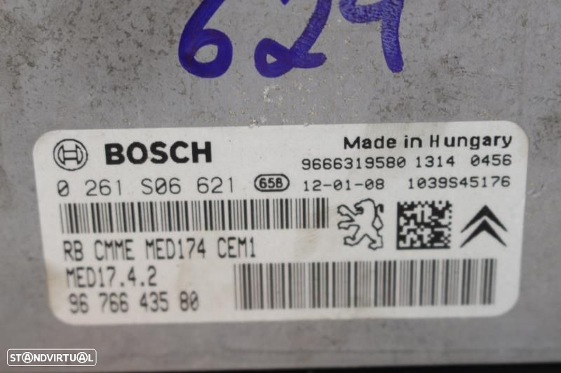 Centralina De Motor Peugeot Rcz  9676643580 / 0261S06621 / 1039S45176 - 2