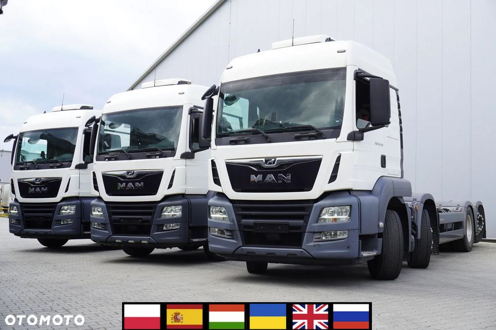 MAN TGS 35.420 8×2 / Chassis 6.4 m / 3 steered axles / 3 units - 7