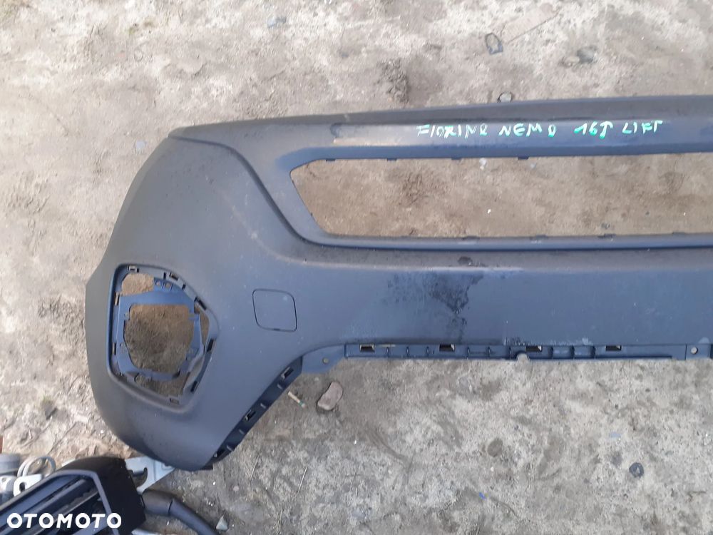 FIAT FIORINO QUBO PEUGEOT NEMO LIFT ZDERZAK PRZÓD - 2