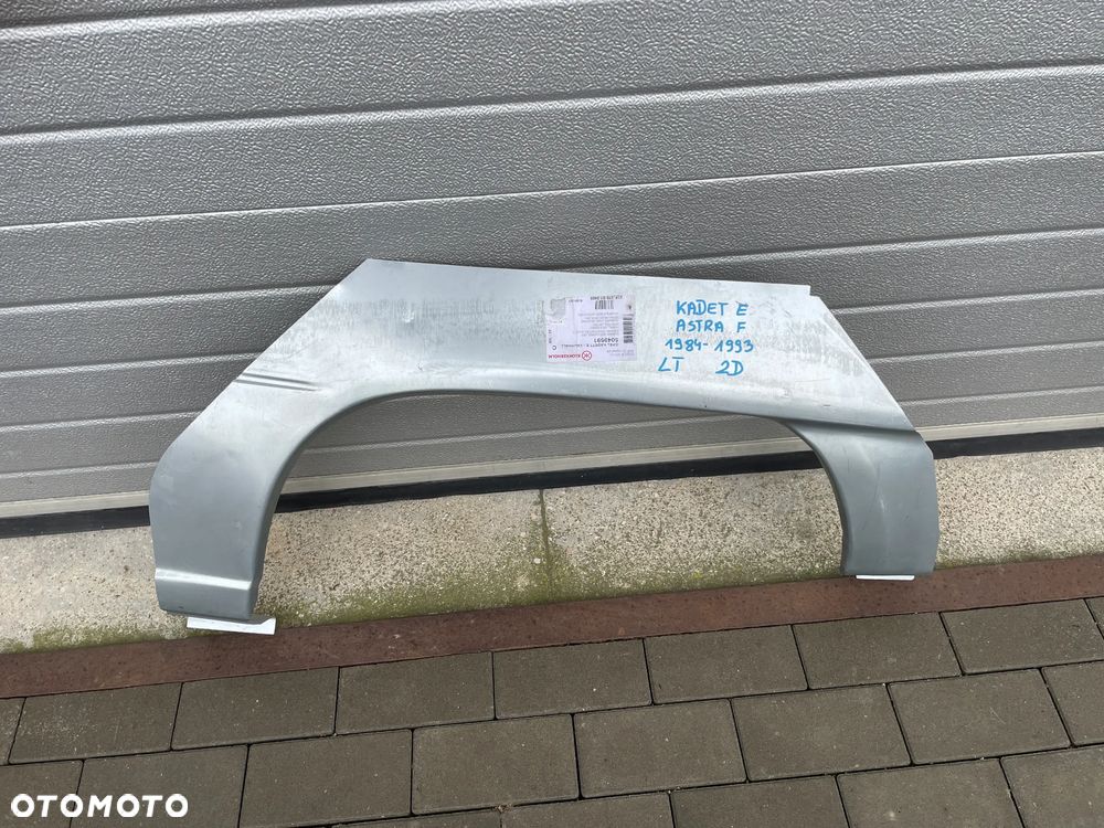 BŁOTNIK TYLNY LEWY, REPERATURKA OPEL KADETT E, ASTRA F  2D 1984-1993 - NOWY - 1