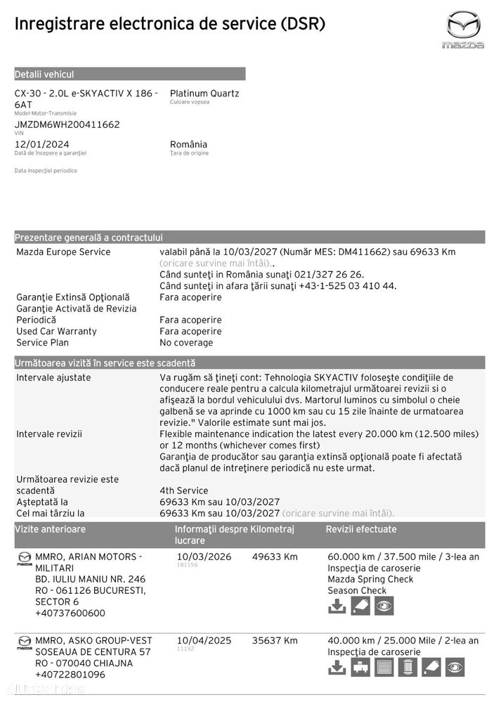 Mazda CX-30 e-SKYACTIV X186 AT MHEV Exclusive-Line - 31