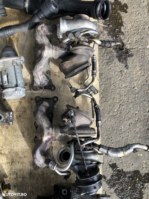 Turbine turbină 740i F01 N54 injector pompa inaltă presiune benzină furtun furtune anexe bobina elctromotor - 8