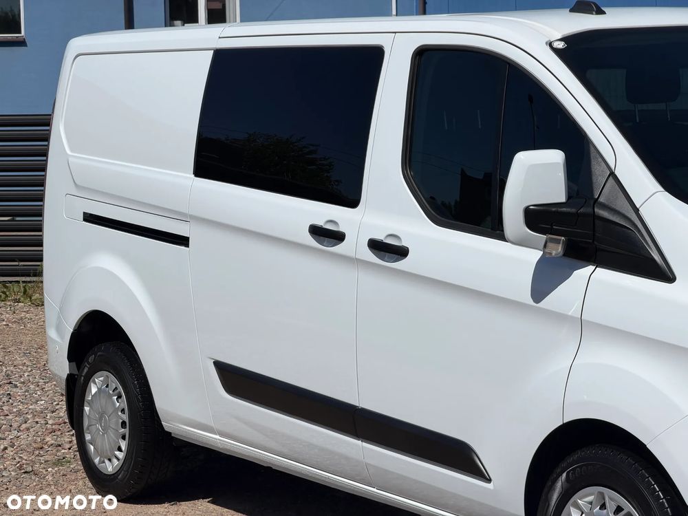 Ford TRANSIT CUSTOM 320L AUTOMAT, DOKA KOMFORT MODEL L2H1 Long Cięż. 5cio osobowy, SILNIK 2.0EcoBlue 170KM Euro-6, DUŻA ŁADOWNOŚĆ 1009kg DMC 3200kg Hak 1850kg ZABUDOWA PAKI! Fabryczna Instalacja 230V, Tempomat aktywny, Automat parkowania, Podgrzewane fotele, Niski przebieg TYLKO 149tys.km! - 13