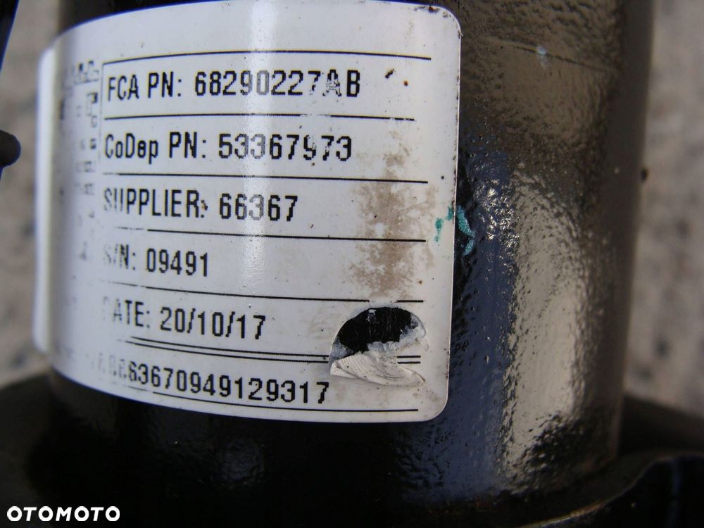 amortyzator zwrotnica lewa compass ii lift 2022r p68259531ac 68290227ab - 4