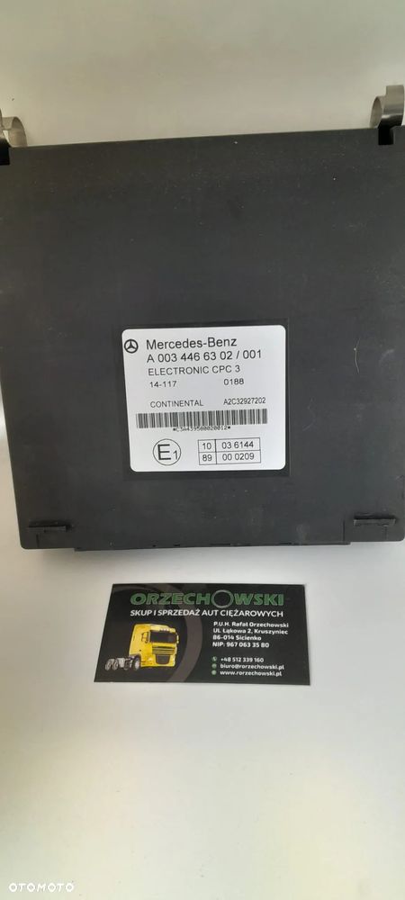 Mercedes Actros MP4 sterownik moduł cpc 3  0034466402 - 1
