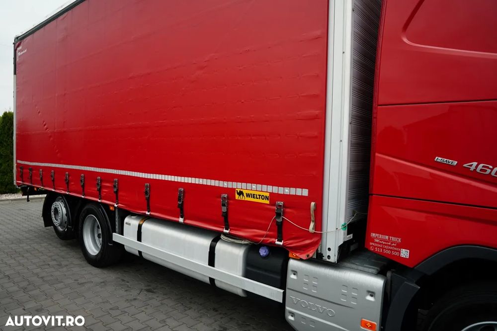 Volvo FH 460 / 7.4 M CORTINĂ / I-SAVE / I-PARK COOL / PUNTE RIDICATĂ / DIRECȚIE / CORTINĂ RANFORSATĂ - 13