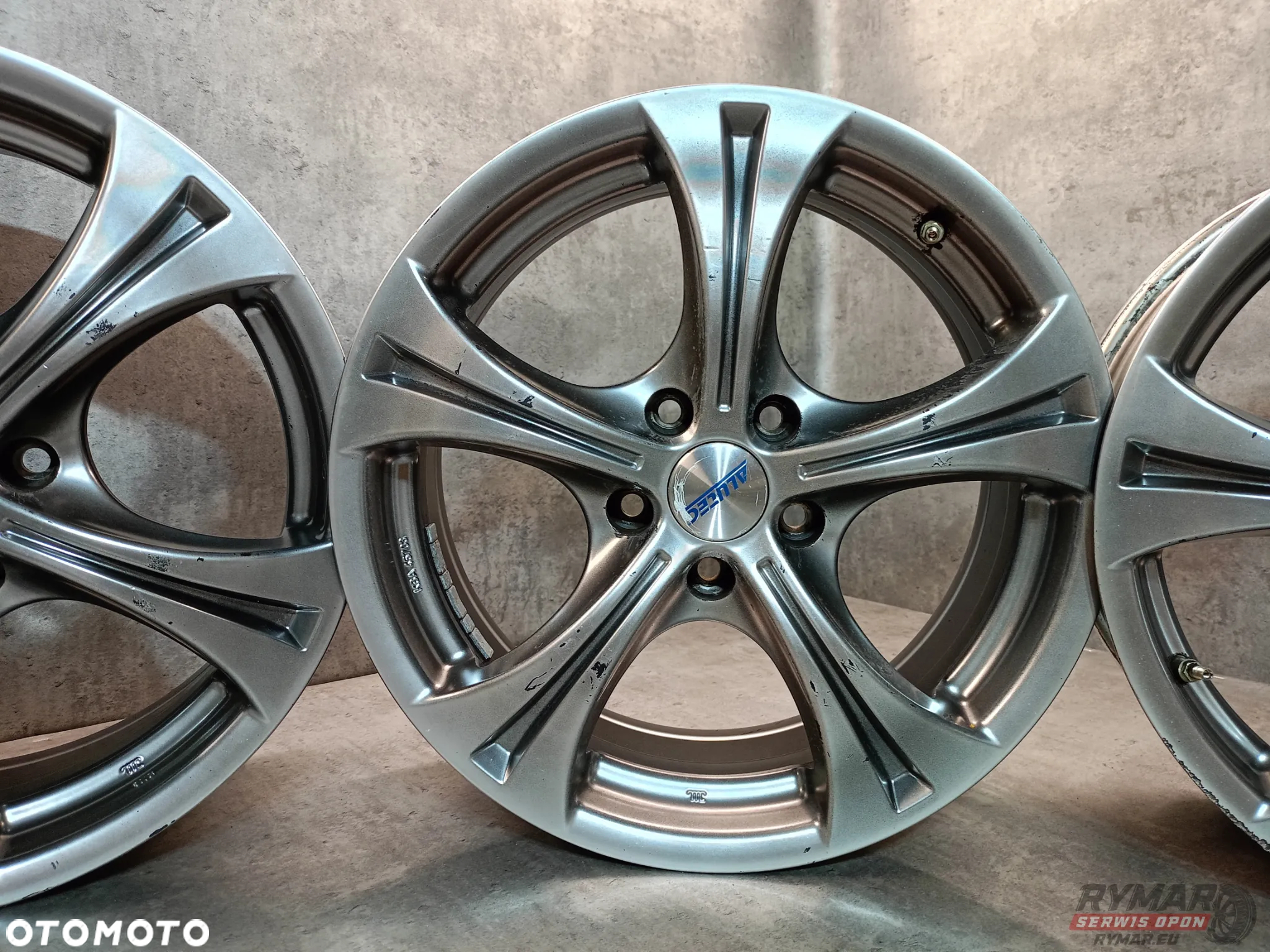 ŚLĄSK ALUFELGI 7.5X17" 5x112 ET38 AUDI VW SEAT SKODA MERCEDES KOMPLET - 4