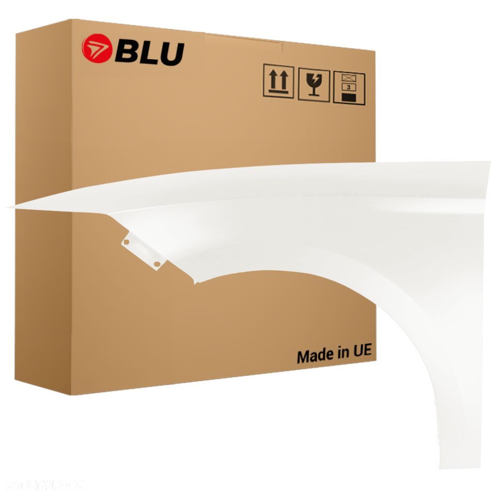 BLU Błotnik SEAT LEON III 3 5F LB9A lewy przód biały 2012-2020 CandyWeiss - 1