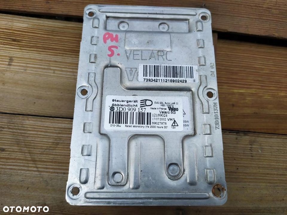 PRZETWORNICA XENON VW PHAETON TOUAREG 3D0909157 - 1