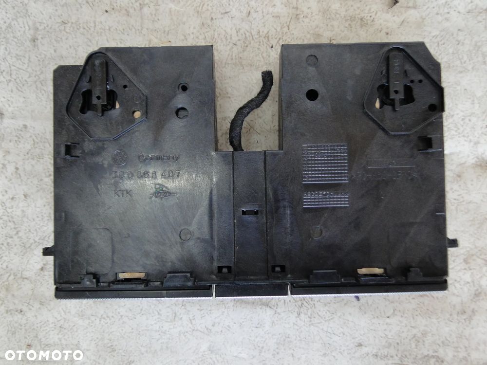 VW PASSAT B6 SCHOWEK DESKI KONSOLI SZUFLADA POPIELNICZKA OSŁONA RADIA PANELU NAWIEWU DEKOR EUROPA - 12