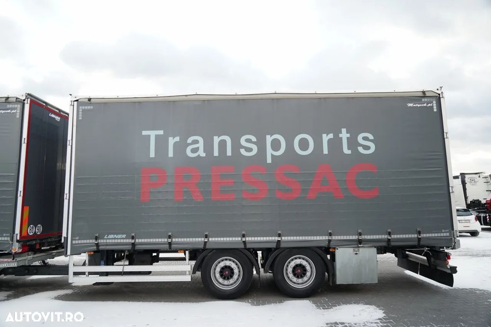 DAF XF 480 / COMBINAȚIE TANDEM / 120 M3 / DRIVE-THROUGH / PUNTE RIDICATĂ / PUNTE DE DIRECȚIE / PLATĂ PENTRU ȘI ȘI PLĂȚI / DHOLLANDIA LIFT / I-PARK COOL / + LECITRAILER / PUNȚI SAF - 10