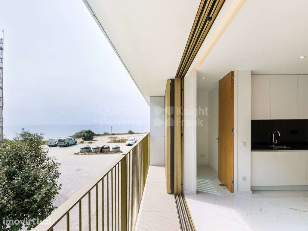 Apartamento T2 com varanda e estacionamento em Canidelo - Grande imagem: 2/27