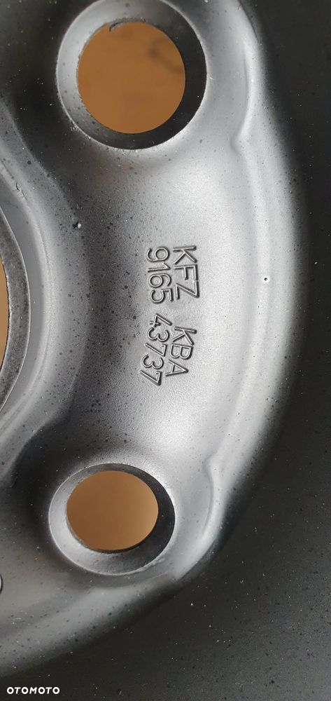 Felgi stalowe koła VW 5x112 6J ET47 16" R16 VW Caddy III 1K0601027C - 25