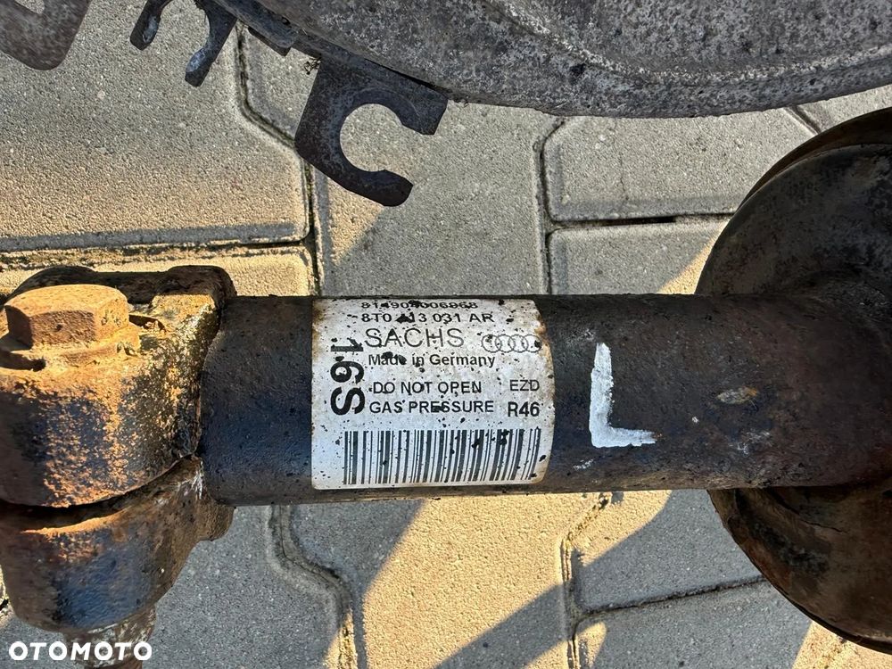 AUDI S5 A5 8T LIFT 3.0TFSI ZWROTNICA MCPHERSON LEWY 4G0407241C 8T0413031AR - 4