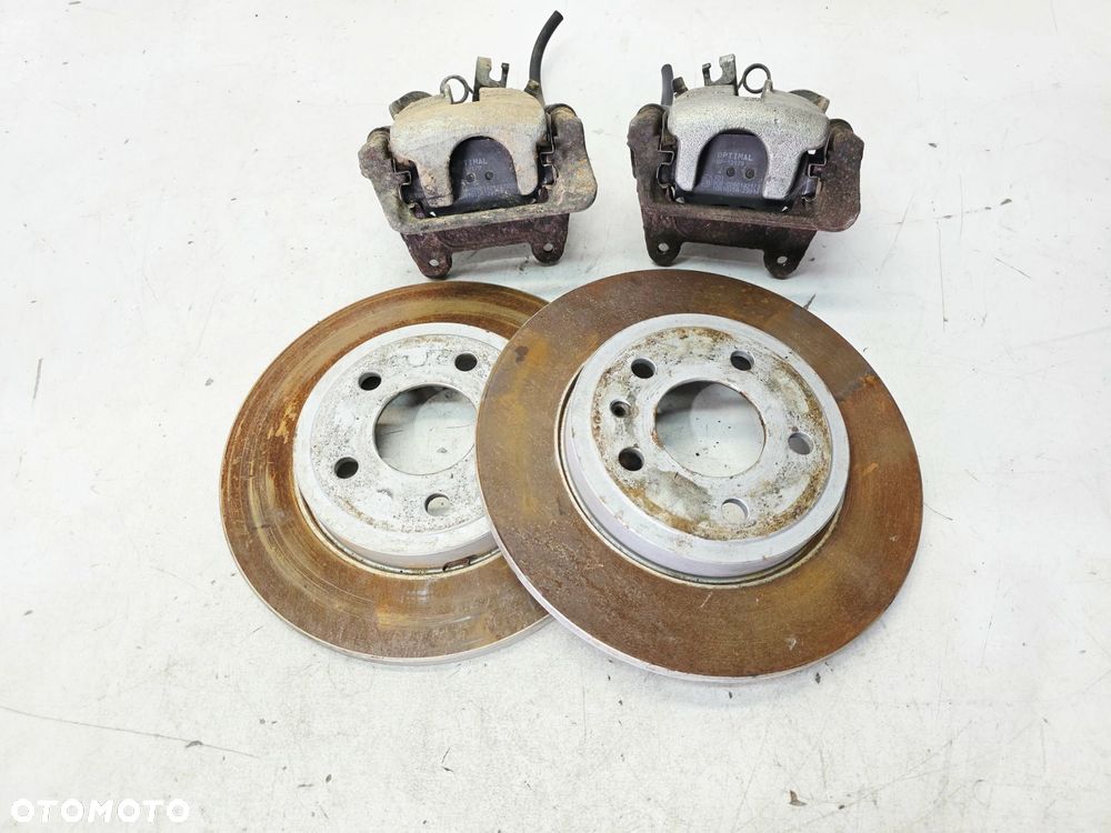 ZACISK ZACISKI HAMULCOWE LEWY + PRAWY TYŁ AUDI A4 B6 B7 288 MM KOMPLET - 1