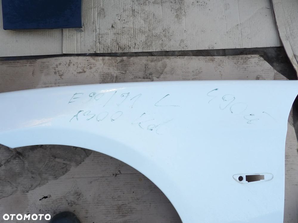 BMW - E90,E91 - KOLOR A300 - BŁOTNIK - LEWY - ORYGINAŁ - 2