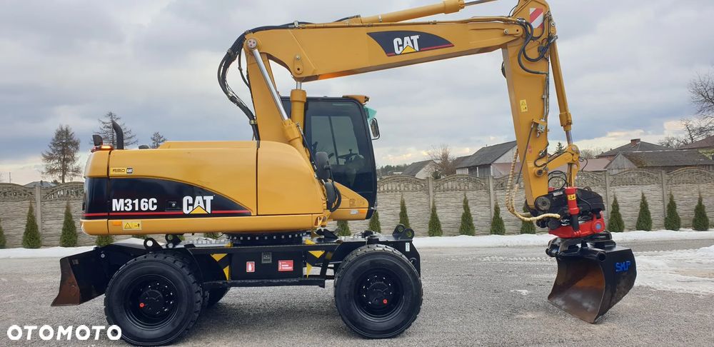 Caterpillar CAT 316C rok 2005 rototilt sprowadzony 7340mtg. - 7