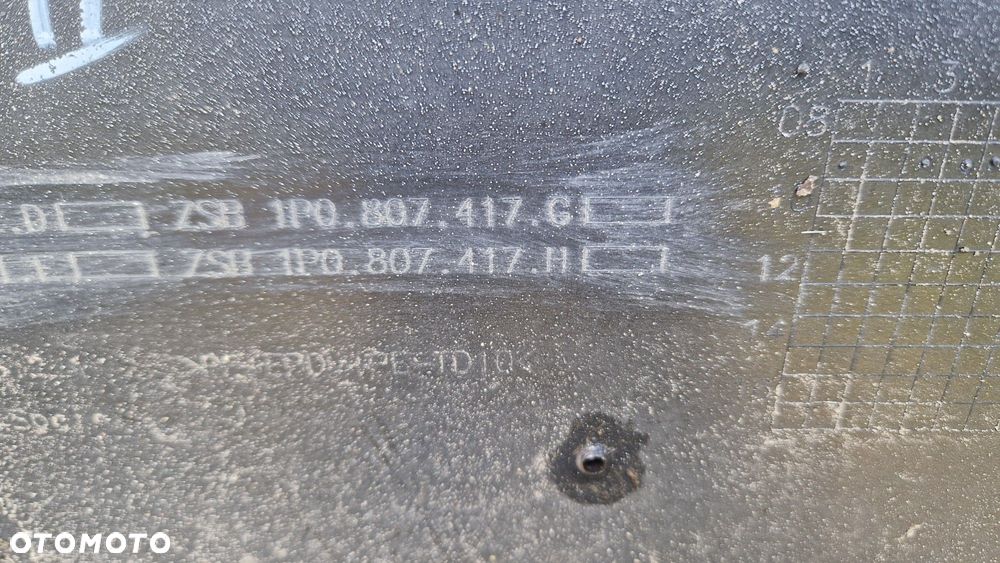 SEAT LEON ZDERZAK TYLNY TYŁ 1P0807417G - 7