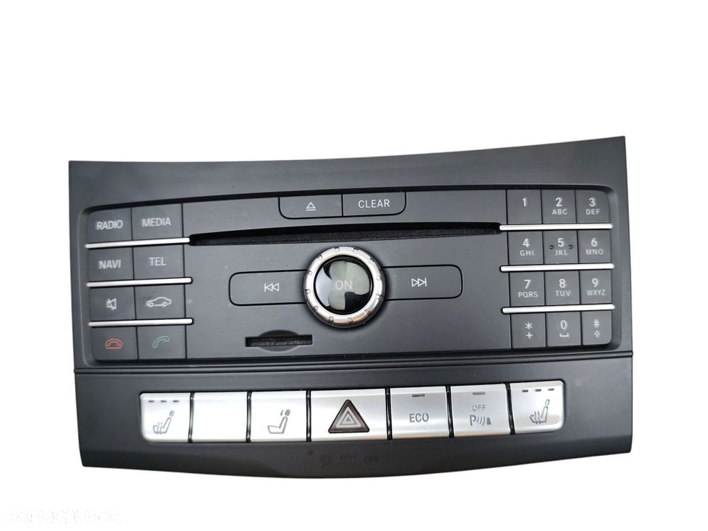 RADIO MERCEDES E W212 LIFT (2012-2016) 2.2 BlueTEC 170KM A2189003607 - 1