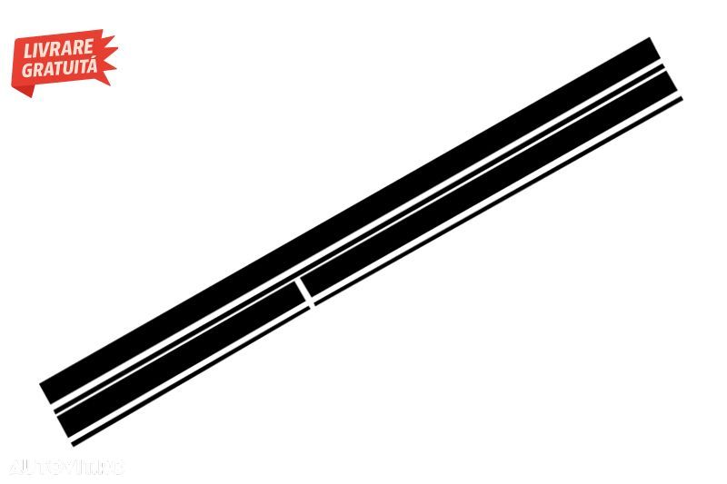 Set Stickere Negru Mat Mercedes CLA W117 C117 X117 (2013-2016) A-Class W176 (2012-- livrare gratuita - 2